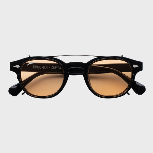 MARIÉE - Kingsman-ClipOn Black-Orange