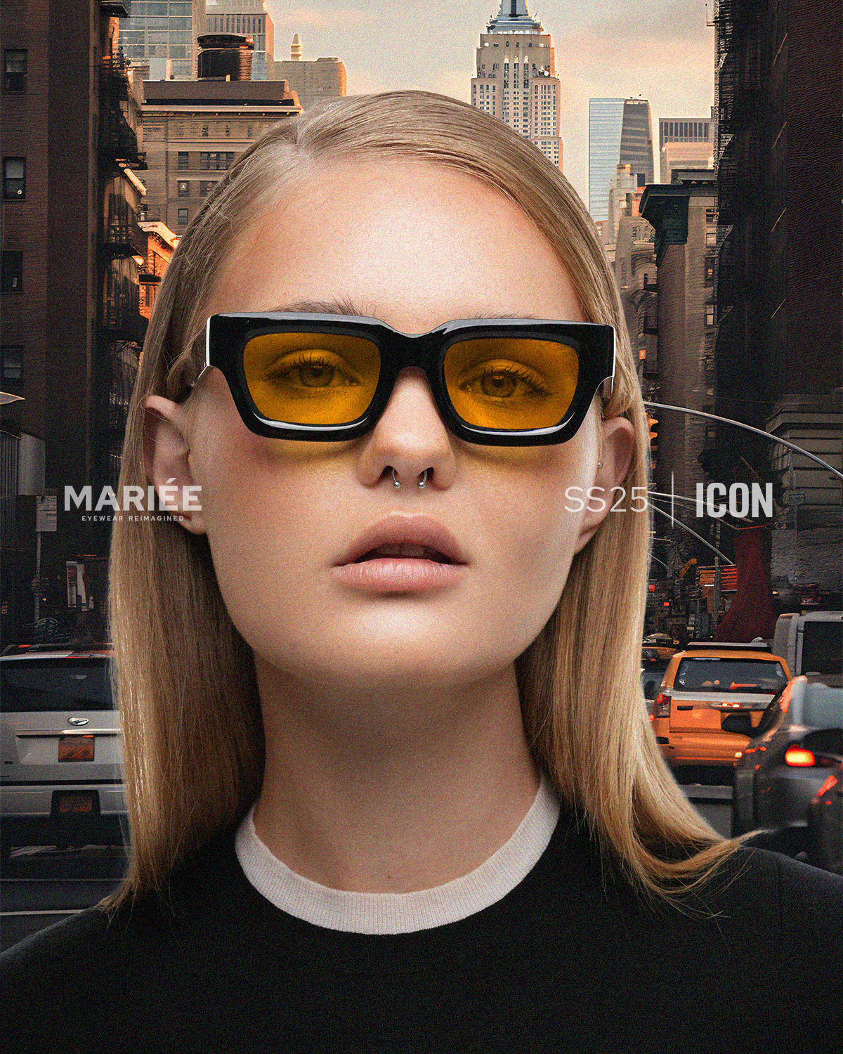 MARIÉE - Icon Black Yellow